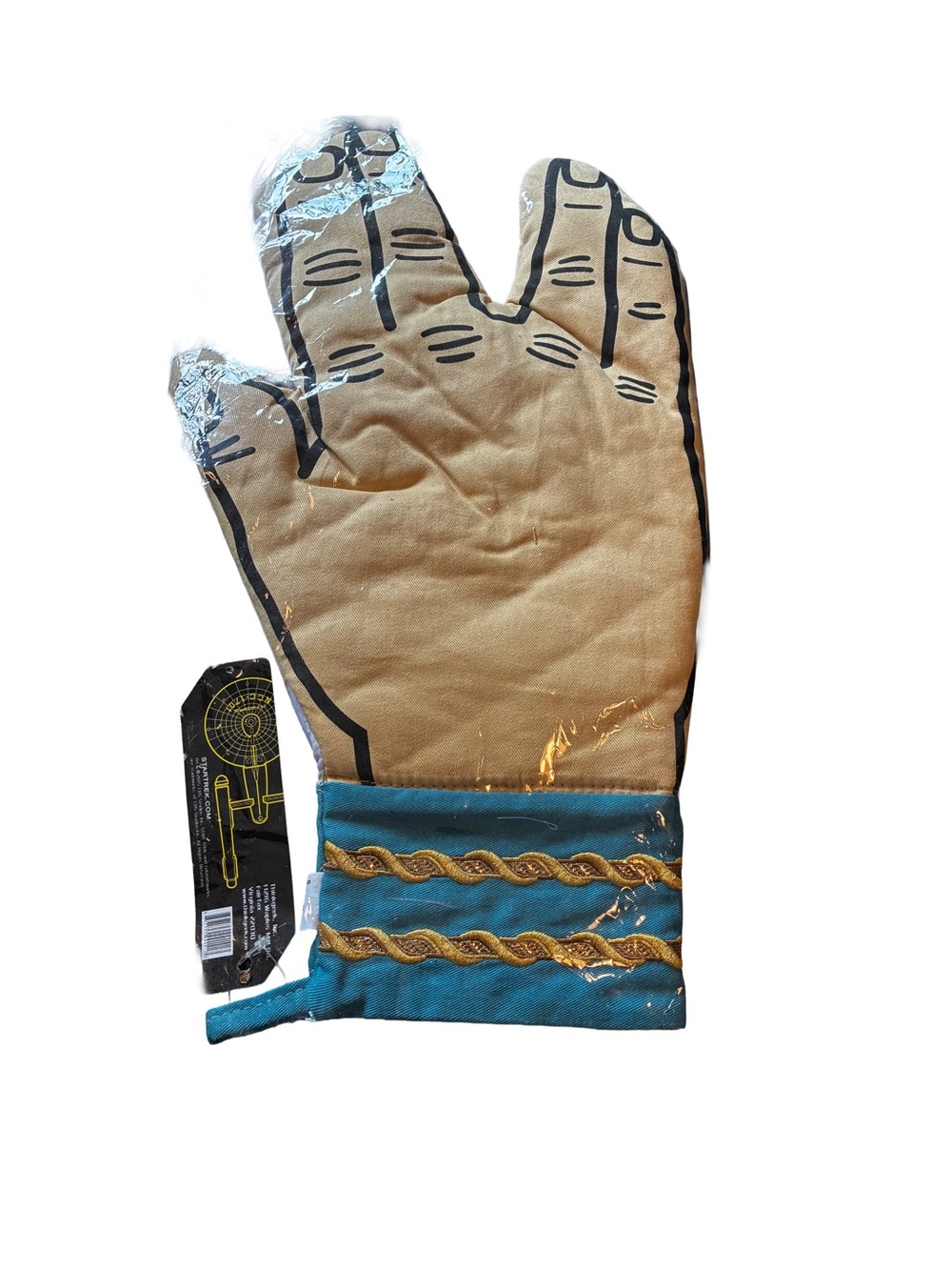 NEW ThinkGeek Star Trek Spock Vulcan Salute Oven Mitt